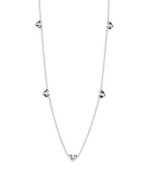 Missoma Molten Heart Mini Charm Choker - White