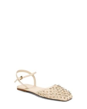 Sarto Inali Ankle Strap Flat - Natural