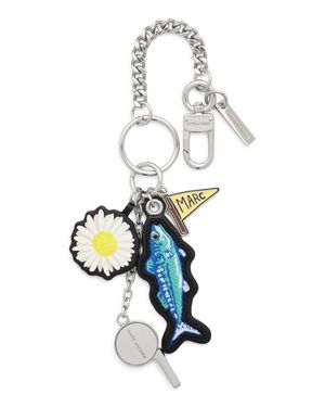 Marc Jacobs The Cluster Fish Bag Charm - White