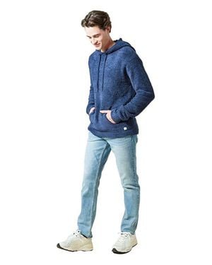 Softies Ultra-Soft Marshmallow Hooded Sweatshirt - Blue