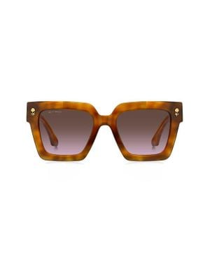 Etro 52Mm Square Sunglasses - Brown
