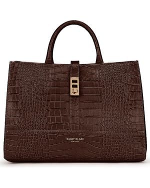 Teddy Blake Lola Croco 12 - Brown