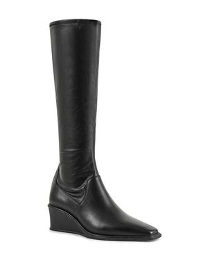Vagabond Shoemakers Aino Knee High Wedge Boot - Black