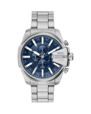 DIESEL Mega Chief Gunmetal Chronograph Watch, 48Mm - Metallic