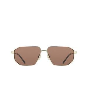 Ferragamo 59Mm Aviator Sunglasses - Multicolor
