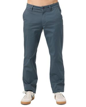 O'neill Sportswear Transporter Flat Front Stretch Cotton Chinos - Blue
