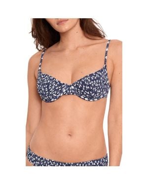 Polo Ralph Lauren Underwire Balconette Bikini Top - Blue
