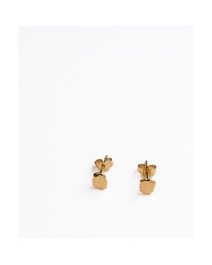 Their Studios Nico Uneven Stud - Metallic