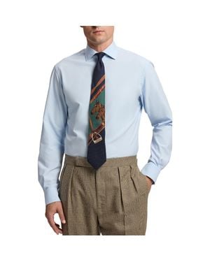 Ralph Lauren Aston Cotton Oxford Button-Up Shirt - Blue