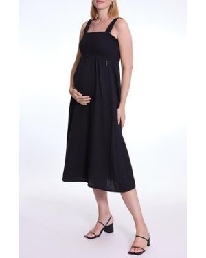 Cache Coeur Lola Maternity And Nursing Dress - Blue