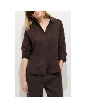 Alex Mill Jo Linen Shirt - Black