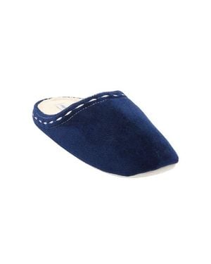 Comfortview The Stitch Clog Slipper - Blue