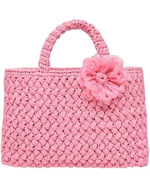Carmen Sol Positano Raffia - Pink