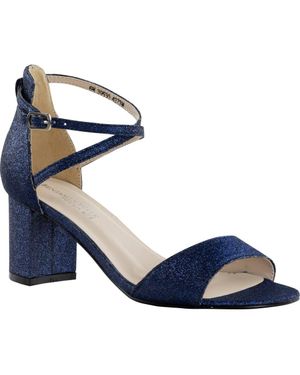 Touch Ups Jackie Block Heel Sandal - Blue