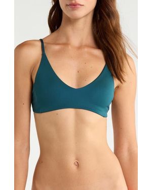 Left On Friday Sunday Bikini Top - Blue