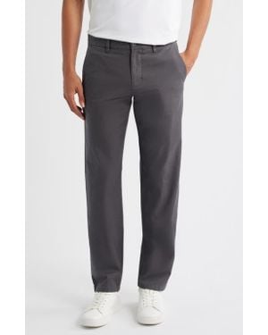 Nordstrom Straight Stretch Cotton Chinos - Gray