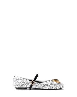 Kurt Geiger Pimlico Mary Jane Ballet Flat - White