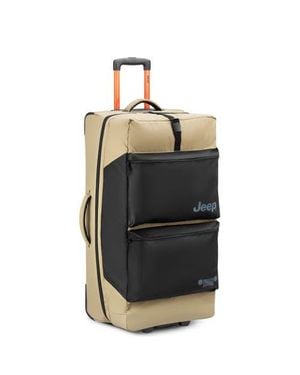 Jeep Js006B 31 Inch Two Wheel Rolling Travel Duffle Bag - Black