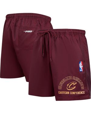 Pro Standard Cleveland Cavaliers Area Code Shorts - Red
