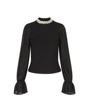 Anne Fontaine Brianca Top - Black