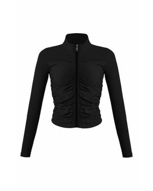 Vitaly Cloud Ii Gather Jacket - Black
