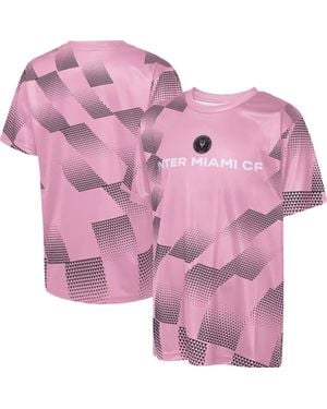 Outerstuff Youth Inter Miami Cf Sheer Thrill T-Shirt - Pink