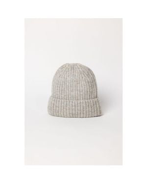Hat Attack Key Beanie - White