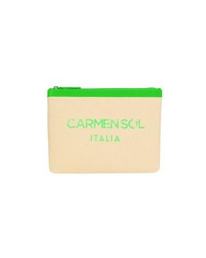 Carmen Sol Firenze Clutch - Green