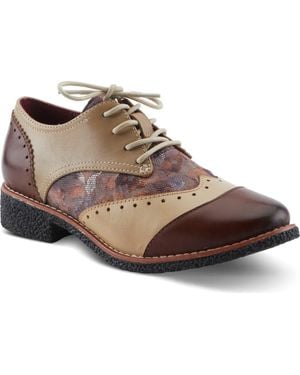 Spring Step Bargiasti Derby - Brown