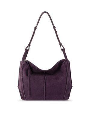 The Sak Los Feliz Hobo Leather Bag - Purple