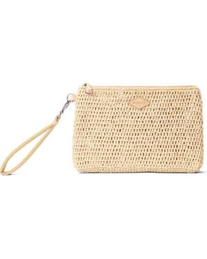 MZ Wallace Crochet Clutch - Natural