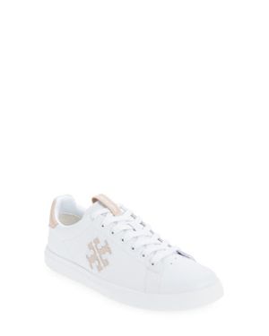 Tory Burch Double T Howell Court Sneaker - White