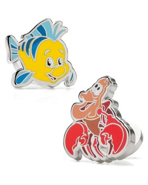 Cufflinks Inc. Flounder & Sebastian Cuff Links - Red