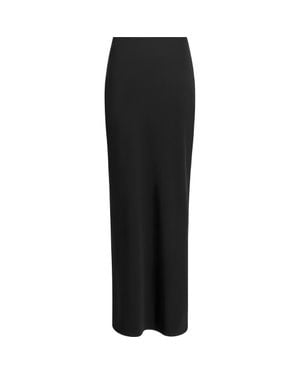 Commando Butter Luxe Column Maxi Skirt - Black