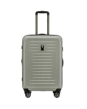 Spyder Rails 25 Inch Expandable Hardside Upright Suitcase - Gray