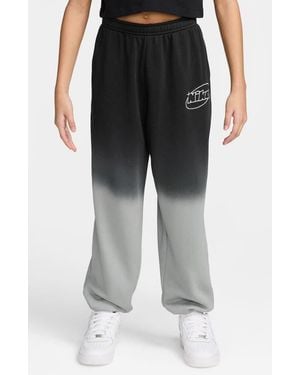 Nike Kids' Sportswear Studio Bk Ombré Fleece Pants - Black