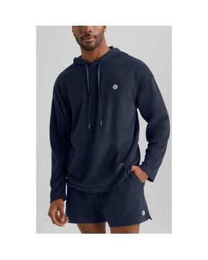Tommy John Cabana Terry Hoodie - Blue