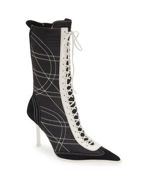 Jeffrey Campbell Pep-Rally Pointed Toe Boot - Black