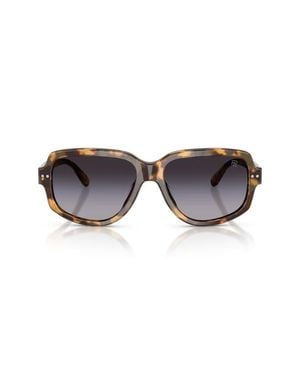 Ralph Lauren 57Mm Gradient Irregular Sunglasses - Multicolor