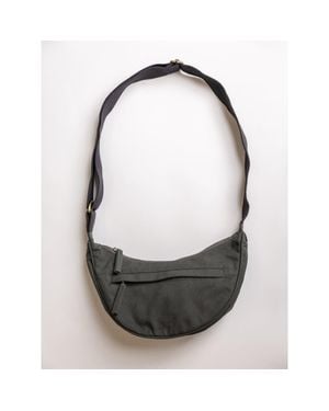 Terra Thread Organic Cotton Crossbody Bag - Gray
