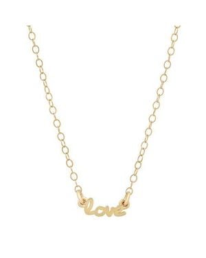 Elliot Young Use Your Words Pendant - Metallic