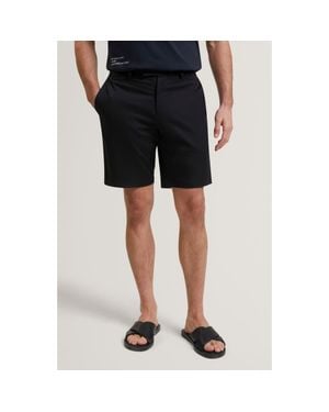 Ted Baker Loweton Slim Fit Stretch Cotton Chino Shorts - Black