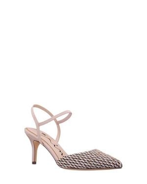 Nina Teena Pointed Toe Ankle Strap Pump - Pink