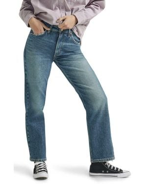 Lee Jeans Rider Classic Straight Leg Jeans - Blue