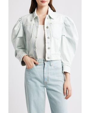 FARM Rio Stitch Detail Jacket - Gray