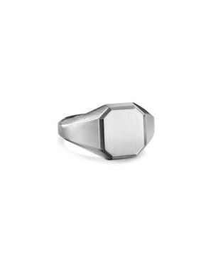 David Yurman Streamline Signet Ring - Multicolor