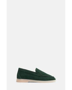SCAROSSO Ludovica Girl Loafers - Green