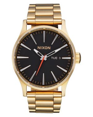 Nixon Sentry Bracelet Watch - Gray