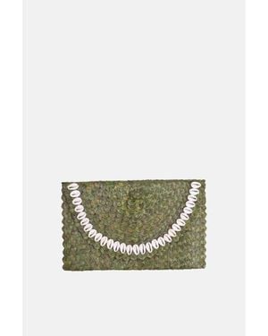 Jelavu Coco Clutch Bag - Green