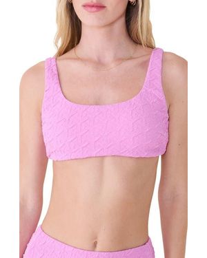 Andie The Devon Bikini Top - Purple